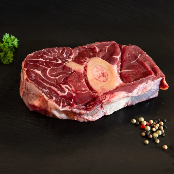 Slank Cross Cut | Beinscheibe | Texas Longhorn Fleisch | Bio