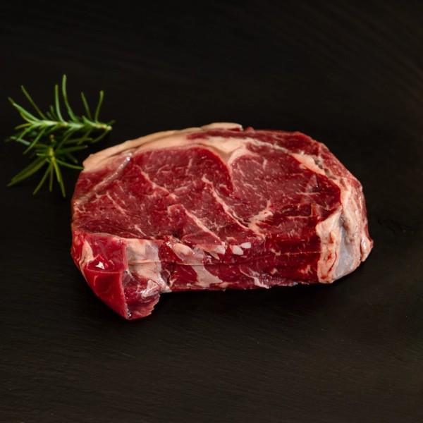 Rib Eye Steak | Entrecôte | Texas Longhorn Fleisch | Bio | Premium-Rindfleisch aus Deutschland | Rindersteak